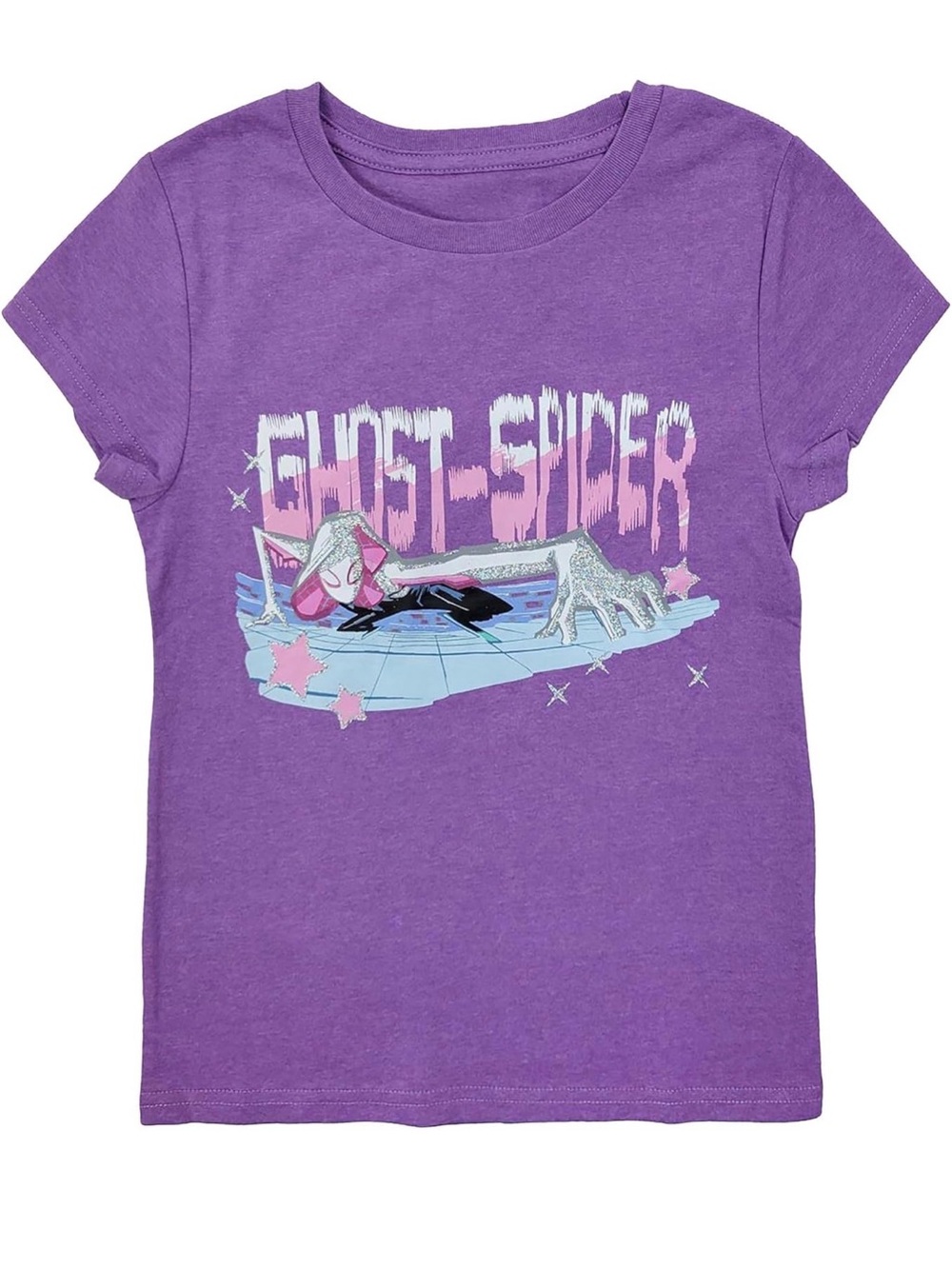 Marvel Ghost-Spider Graphic Tee - Purple